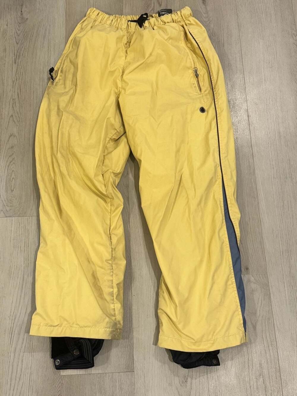 Burton Biolight Snowboard Pants Medium Yellow Ski Winter